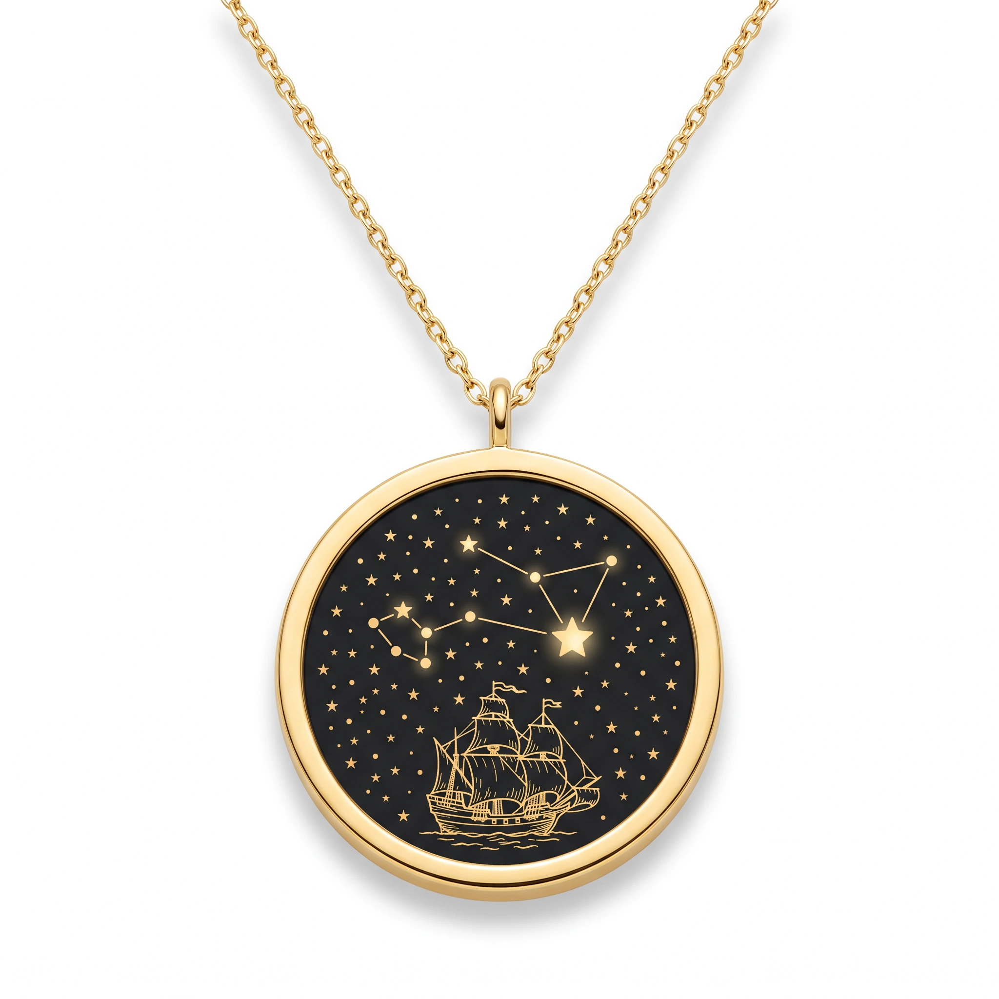 Carina Guardian Constellation Keepsake Plate — Engraved to Order